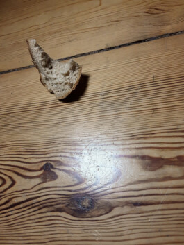 Archiv der angebissenen Brotscheiben